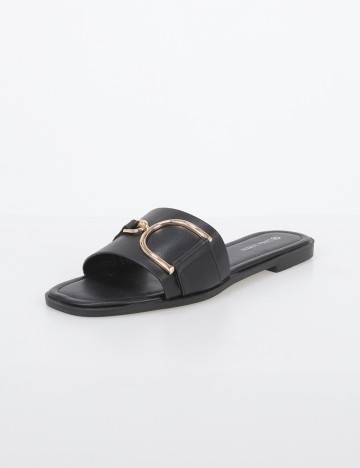 Slapi Linea Loresi, negru, 38