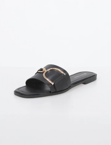 Slapi Linea Loresi, negru, 38