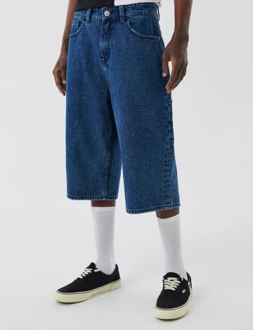 Pantaloni scurti CROPP, albastru, 30