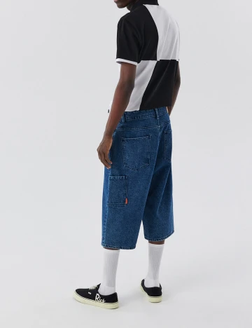 Pantaloni scurti CROPP, albastru, 30