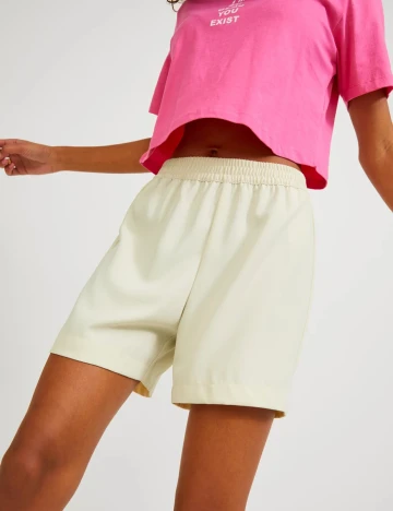 Pantaloni scurti Jack&Jones, ecru, S