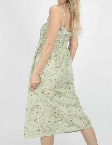 Rochie medie SHEIN, verde, XS