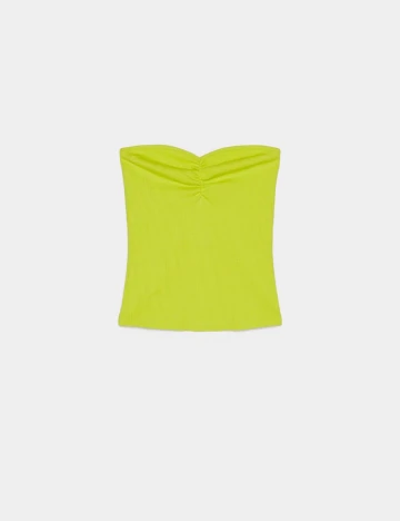 Bustiera Bershka, verde, M Verde