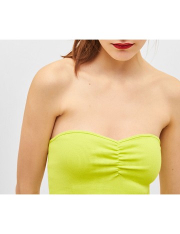 Bustiera Bershka, verde, M