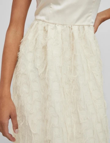 Rochie lunga Vila, bej