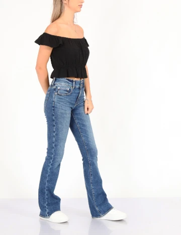 Top Sinsay, negru, XS