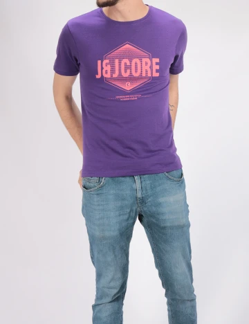 Tricou Jack&Jones, mov, M