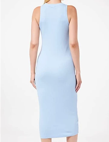Rochie medie Vero Moda, albastru, L