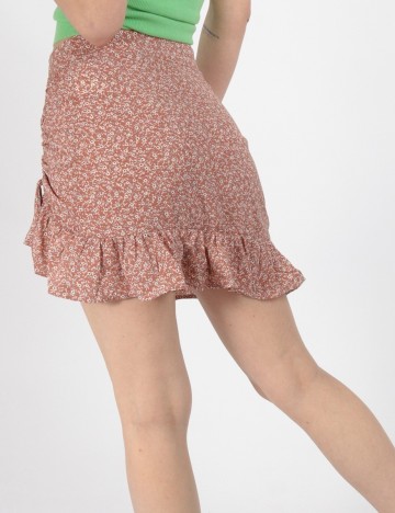 Fusta SHEIN, roz pudra, XS