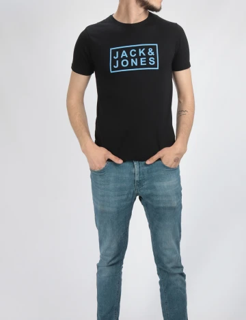 Tricou Jack&Jones, negru, S Negru