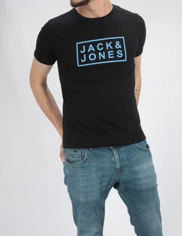Tricou Jack&Jones, negru, S Negru