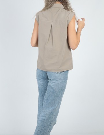 Camasa Vero Moda, bej, M