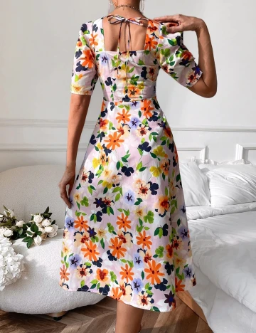 Rochie medie SHEIN, mix culori, L