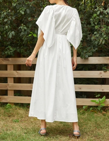 Rochie Lunga SHEIN, alb, XL
