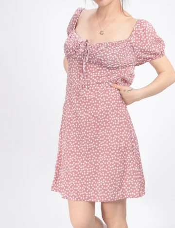 Rochie Scurta SHEIN, roz pudra, S Roz