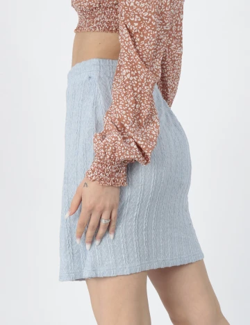 Fusta Pieces, bleu, M