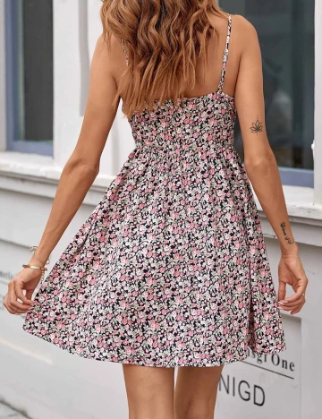 Rochie scurta SHEIN, floral, S