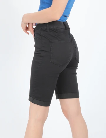Pantaloni scurti Pieces, negru, XS/S