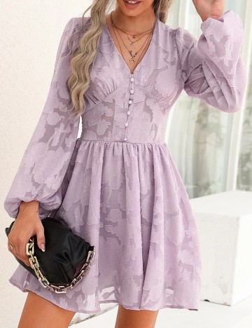 Rochie Scurta SHEIN, lila, XL