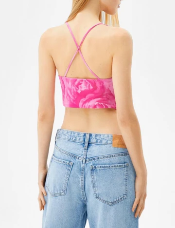 Top Bershka, roz, S