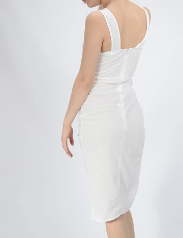 Rochie scurta SHEIN, alb, XS
