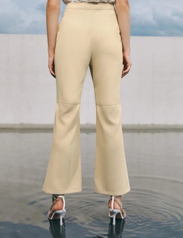 Pantaloni SHEIN, crem, L