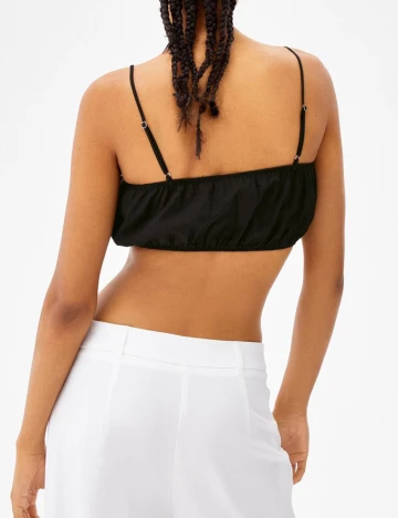 Top Bershka, negru, M