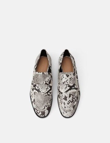 Mocasini Zara, imprimeu sarpe, 36