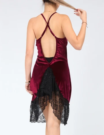 Rochie scurta de noapte SHEIN, visiniu