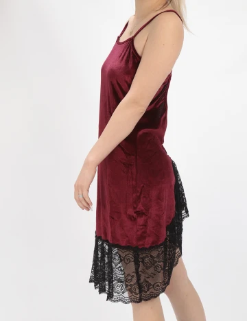 Rochie scurta de noapte SHEIN, visiniu
