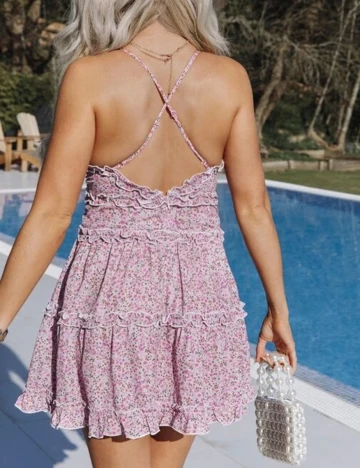 Rochie Scurta SHEIN, roz, S