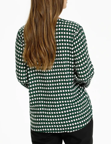 Camasa Kaffe, verde inchis, 40