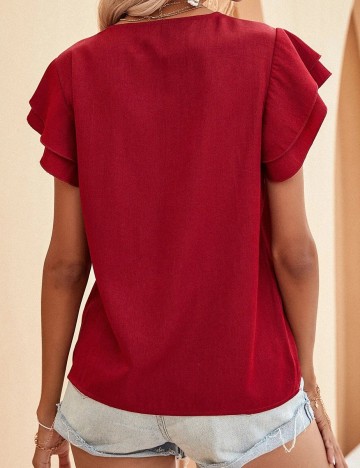 Bluza SHEIN, rosu, XL