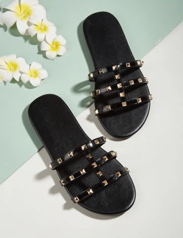 Slapi SHEIN, negru, 43 Negru