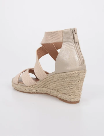 Sandale Linea Loresi, crem, 36