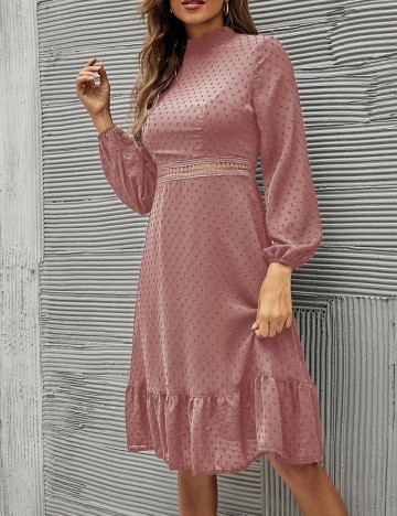 Rochie Medie SHEIN, roz, L