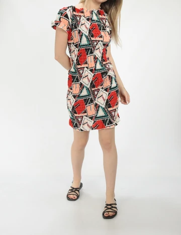 Rochie scurta SHEIN, mix culori, M