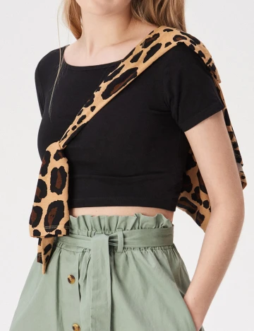 Top Sinsay, negru, XL