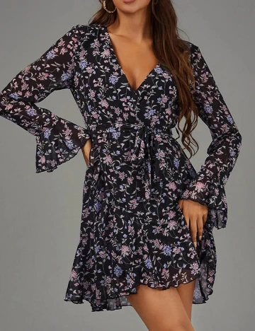 Rochie scurta SHEIN, negru, L