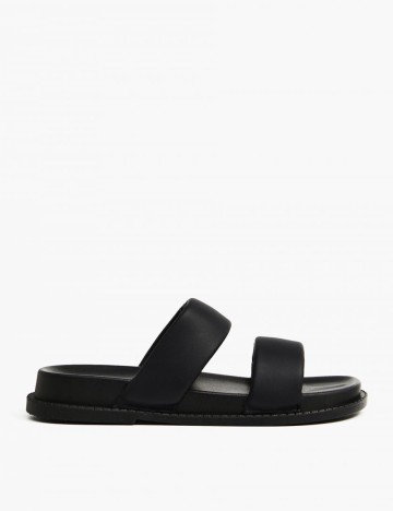Slapi CROPP, negru, 36