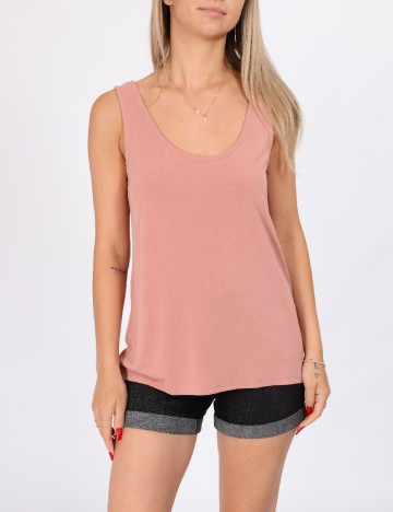 
						Maiou Vero Moda, roz pudra, S