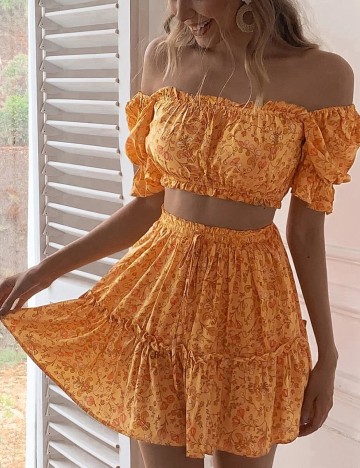 Compleu SHEIN, portocaliu, XL