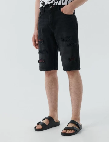 Pantaloni scurti CROPP, negru, 28