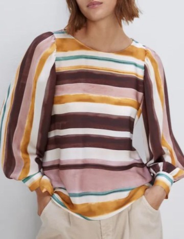 Camasa Zara, mix culori, XS