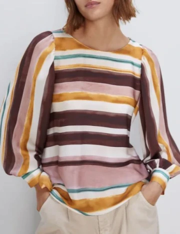 Camasa Zara, mix culori, XS Mix culori