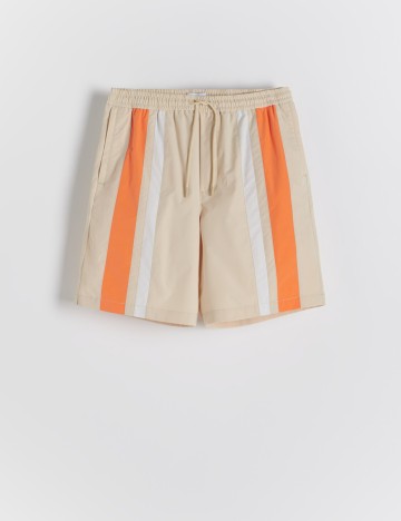 Pantaloni scurti Reserved, crem, M