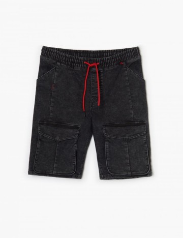 Pantaloni scurti CROPP, negru, 28