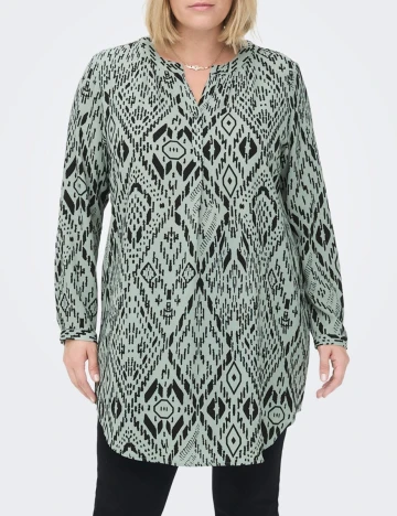 Bluza Only Carmakoma, verde, 46