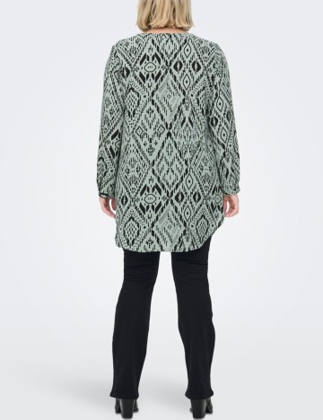 Bluza Only Carmakoma, verde, 46