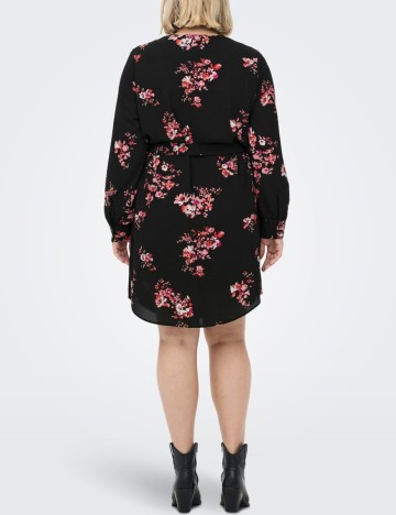 Rochie scurta Only Carmakoma, negru, 46